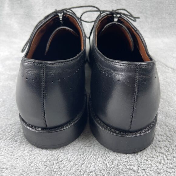 Allen Edmonds Vernon Mens Oxford 12 D Black Leather Lace Up Dress Shoes 8808 main image 7